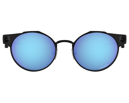 Óculos de Sol Oakley Deadbolt Satin Light Steel Prizm Sahpphire