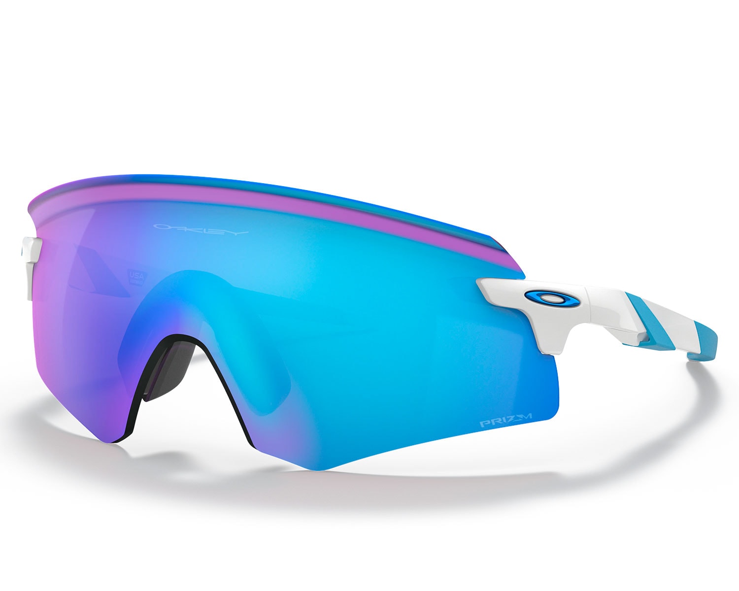 Óculos de Sol Oakley Encoder Polished White Prizm Sapphire