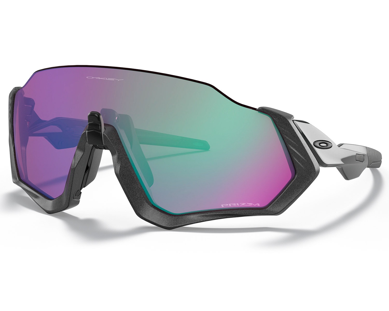 Oculos de Sol Oakley Flight Jacket Steel Prizm Road Jade - Officina 7