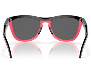 Óculos de Sol Oakley Frogskins Hybrid Matte Black Neon Pink Prizm Black OO9289 04-55