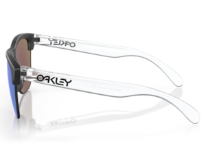 Óculos de Sol Oakley Frogskins Lite Matte Black Prizm Sapphire OO9374 02-63