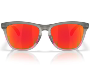Óculos de Sol Oakley Frogskins Range XL Matte Grey Smoke Grey Ink Prizm Ruby OO9503 01-58