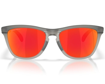 Óculos de Sol Oakley Frogskins Range XL Matte Grey Smoke Grey Ink Prizm Ruby OO9503 01-58