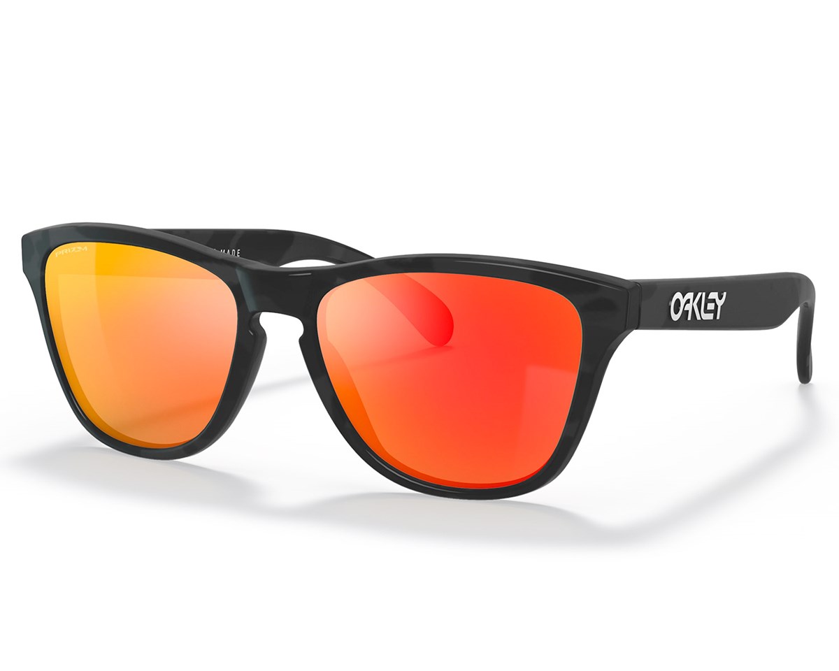 Óculos de Sol Oakley Frogskins Xs Matte Black Prizm Ruby