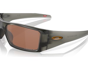 Óculos de Sol Oakley Heliostat Matte Grey Smoke Prizm Tungsten Polarized OO9231 04 61