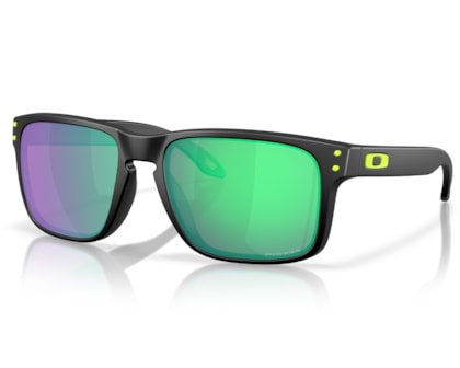 Óculos de Sol Oakley Holbrook Matte Black Prizm Road Jade OO9102 AI-55