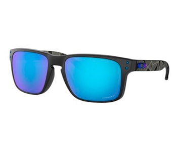 Óculos de Sol Oakley Holbrook Matte Black Prizmatic Prizm Sapphire Polarized OO9102 H0-55