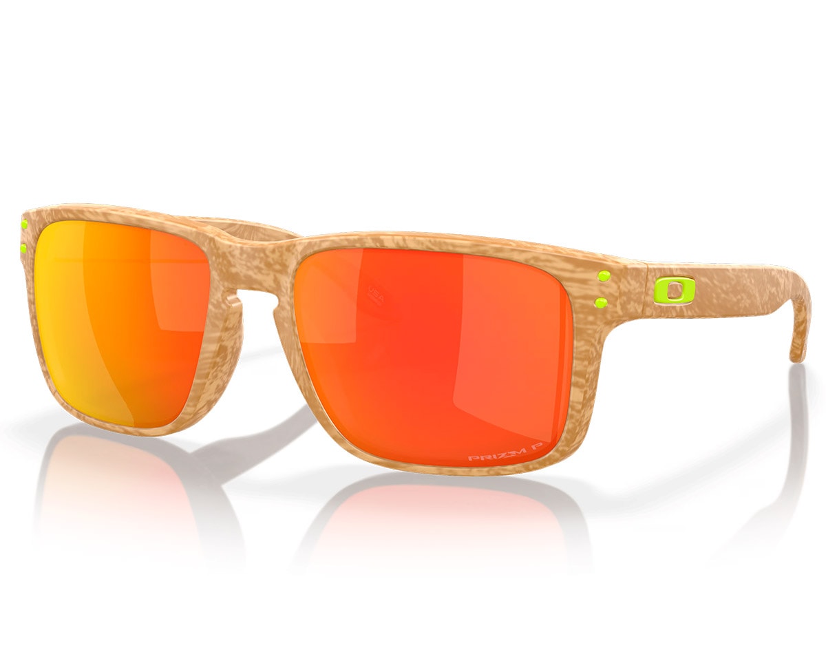 Óculos de Sol Oakley Holbrook Matte Stone Desert Tan Prizm Ruby Polarizado