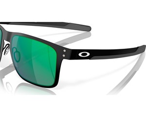 Óculos de Sol Oakley Holbrook Metal Matte Black Jade Iridium OO4123 04-55