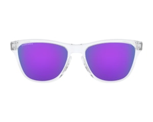 Óculos de Sol Oakley Infantil Frogskins Polished Clear Prizm Violet XS OJ9006 14-53