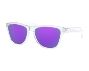 Óculos de Sol Oakley Infantil Frogskins Polished Clear Prizm Violet XS OJ9006 14-53