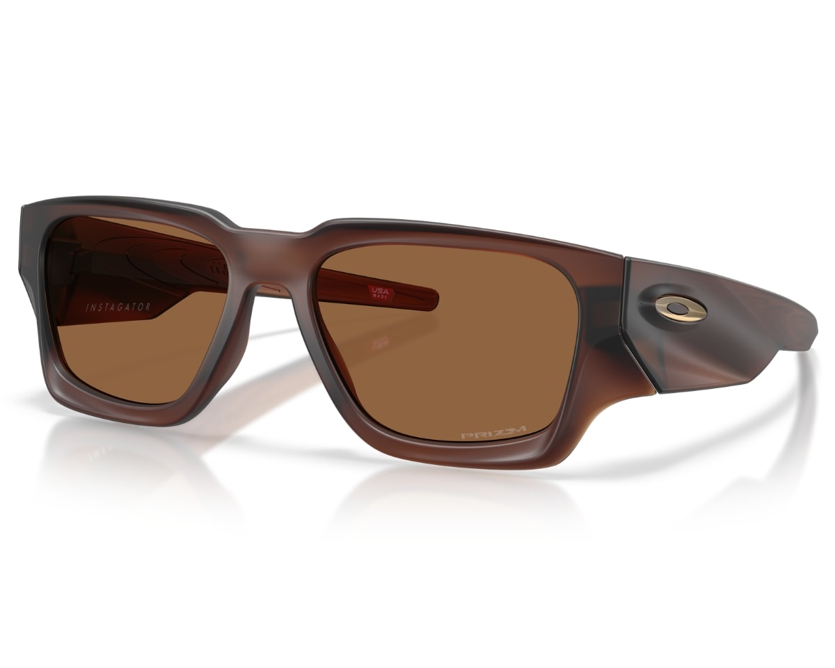 Óculos de Sol Oakley Instagator Matte Rootbeer Prizm Bronze OO9514 07-58