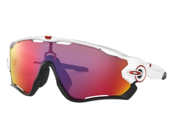 Óculos de Sol Oakley Jawbreaker Polished White Prizm Road