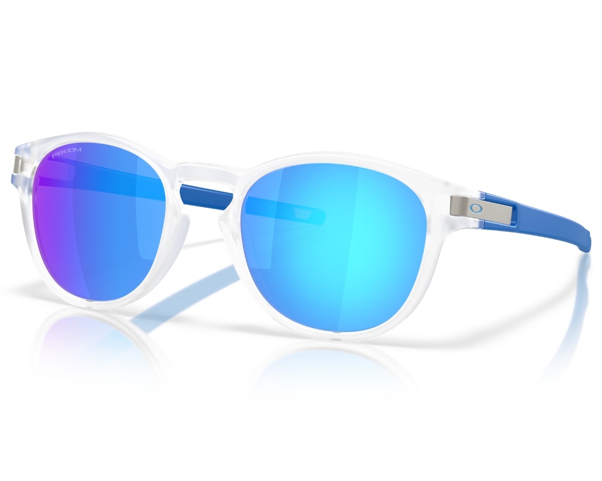 Óculos de Sol Oakley Latch Matte Clear Prizm Sapphire OO9265 76-53