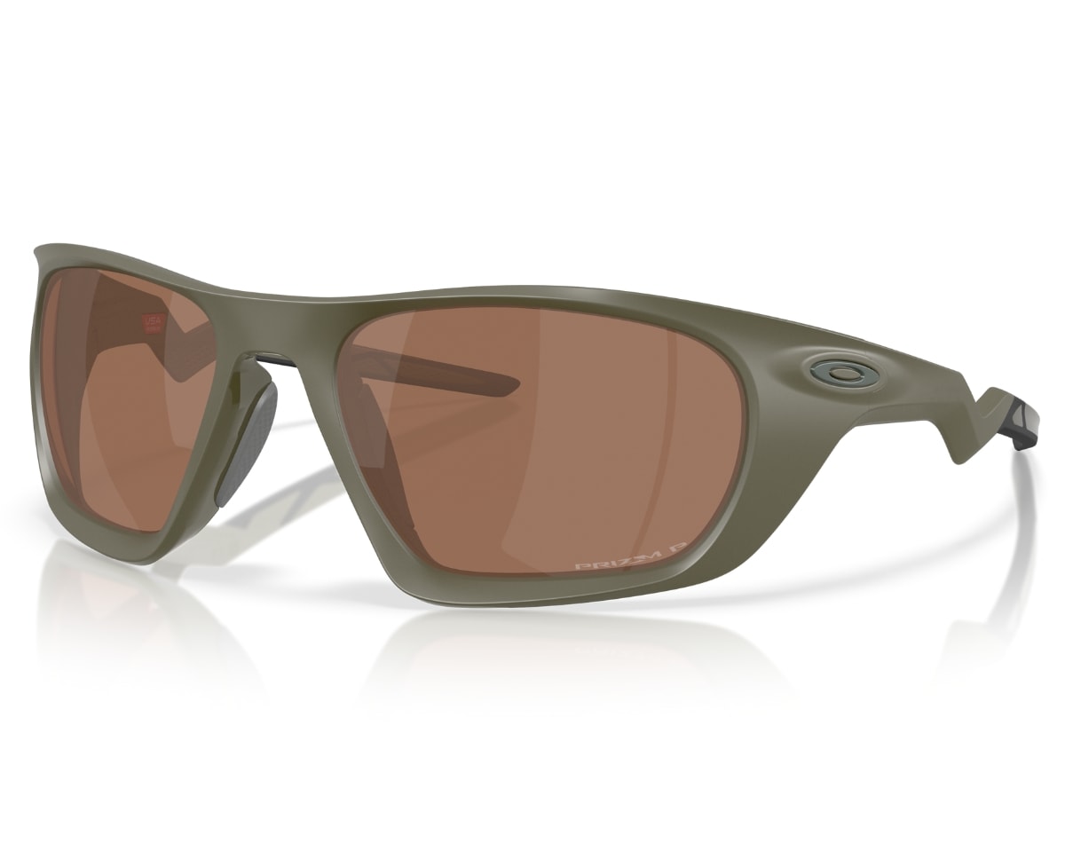 Óculos de Sol Oakley Lateralis Matte Moss Prizm Tungsten Polarized OO9431 11-60