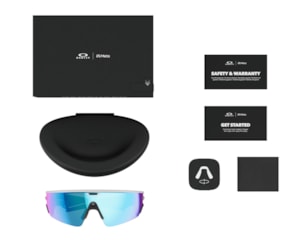Óculos de Sol Oakley Meta Wearable Vanguard Prizm Sapphire OW8001 06-52