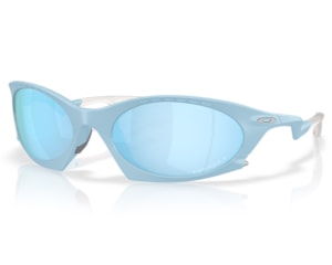 Óculos de Sol Oakley Plantaris Podpah Matte Stonewash Prizm Deep Water Polarizado OO9437 04-63