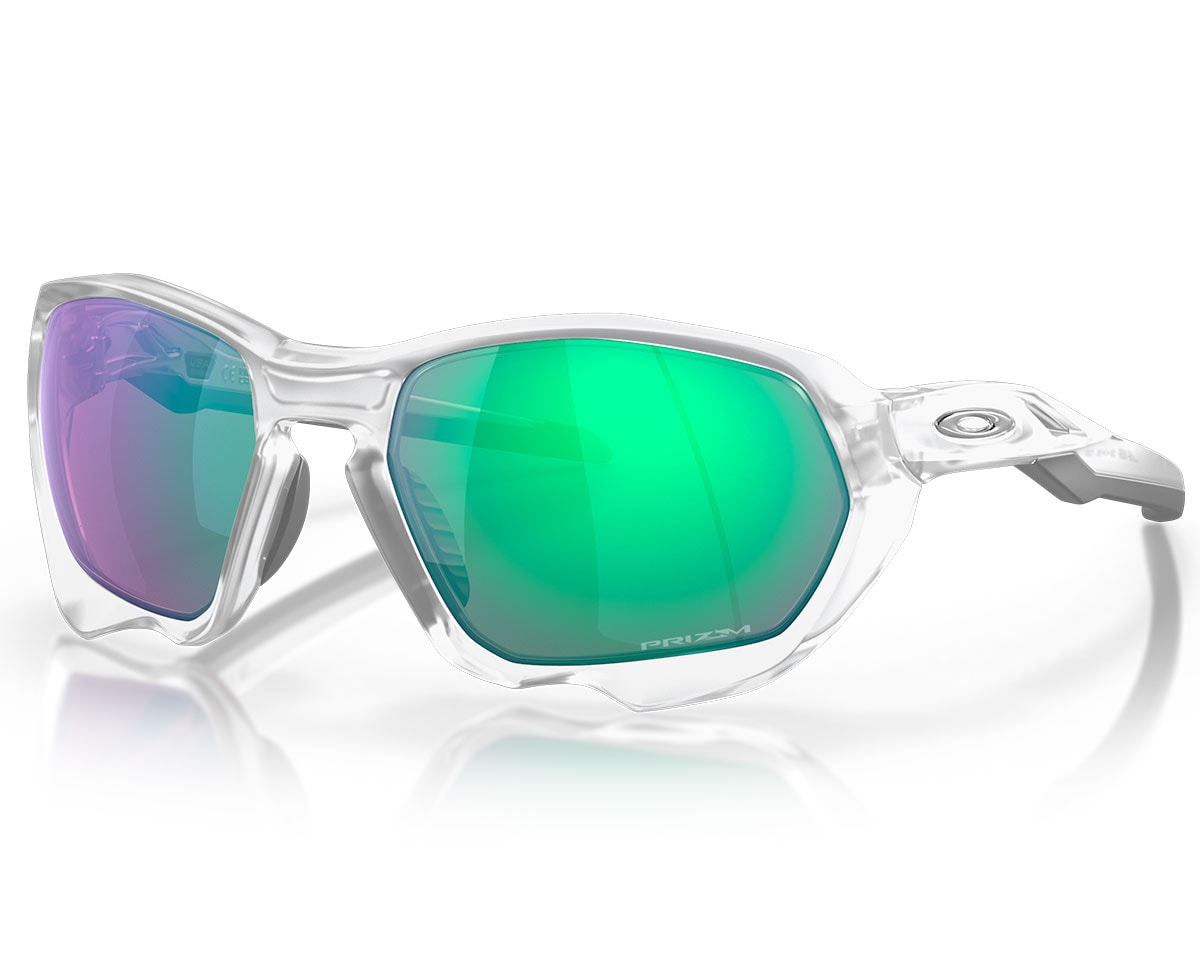 Óculos de Sol Oakley Plazma Matte Clear Prizm Road Jade OO9019 16