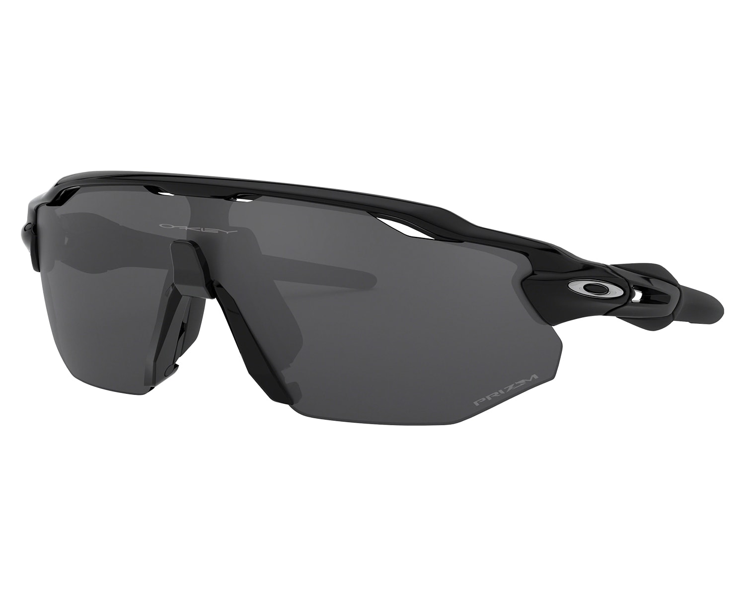 オークリー　RADAR EV ADVANCER Óculos de Sol Oakley Radar Ev Advancer Preto Brilhante e Lente