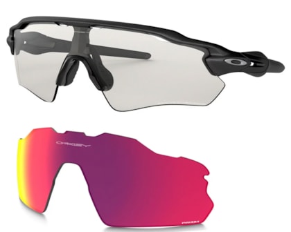 Óculos de Sol Oakley Radar Photochromic + Lente Prizm Road