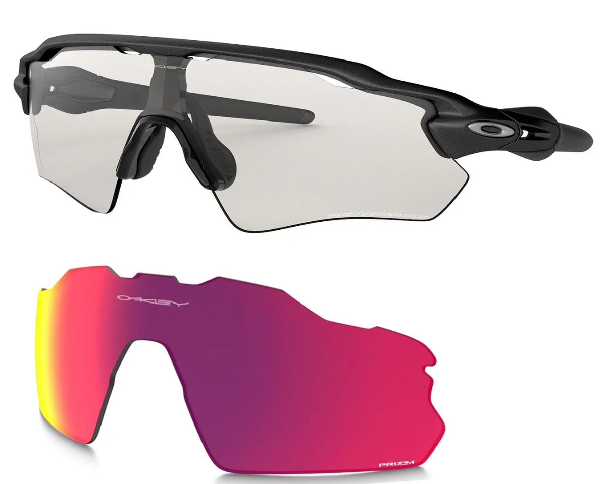 Óculos de Sol Oakley Radar Photochromic + Lente Prizm Road