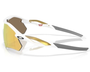 Óculos de Sol Oakley Radar Plate Polished White Prizm 24k Polarized OO9495D 05-36