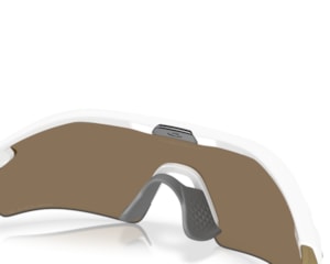 Óculos de Sol Oakley Radar Plate Polished White Prizm 24k Polarized OO9495D 05-36
