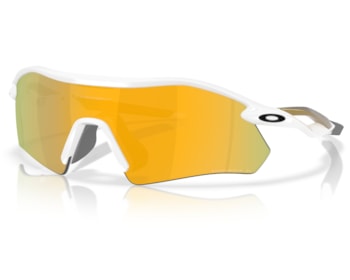 Óculos de Sol Oakley Radar Plate Polished White Prizm 24k Polarized OO9495D 05-36