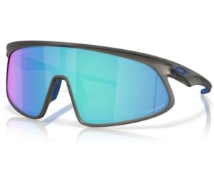 Óculos de Sol Oakley RSLV Matte Grey Smoke Prizm Sapphire OO9484D 03-49