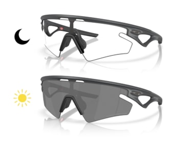  Óculos de Sol Oakley Sphaera Slash Black Iridium Photochromic OO9499 12-36