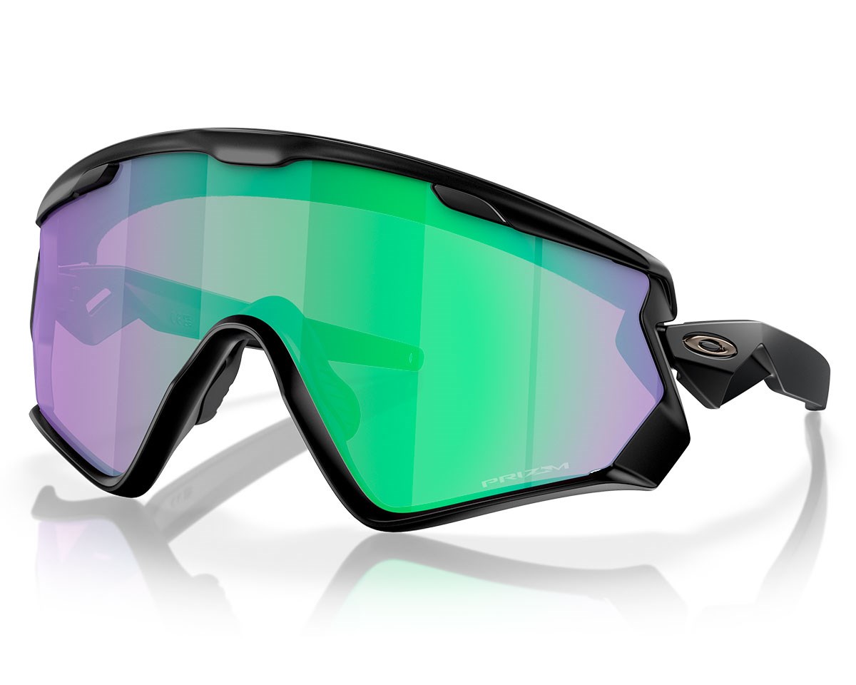 Óculos de Sol Oakley Wind Jacket 2.0 Matte Black Prizm Road Jade OO9418 28-45