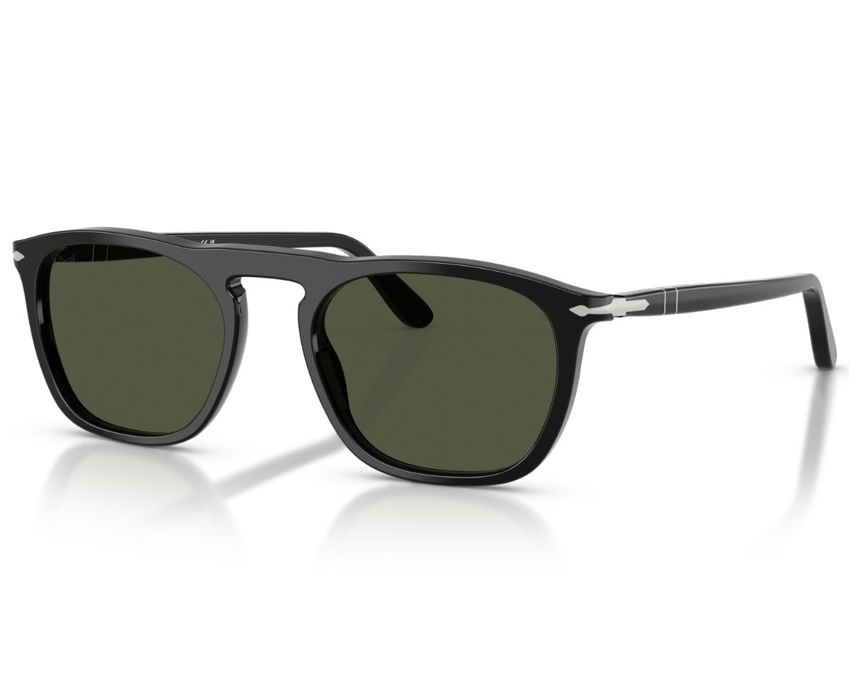 Óculos de Sol Persol Galleria Gae Preto Brilho PO3391S 9531-55