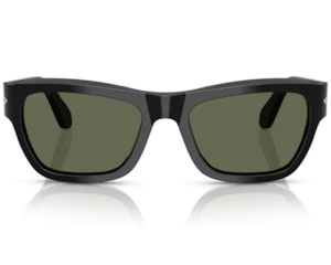 Óculos de Sol Persol Lab Preto Polarizado PO0091S 9558-56