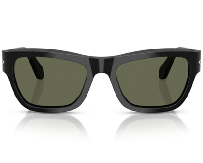 Óculos de Sol Persol Lab Preto Polarizado PO0091S 9558-56