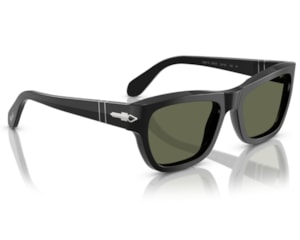 Óculos de Sol Persol Lab Preto Polarizado PO0091S 9558-56