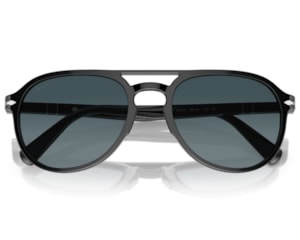 Óculos de Sol Persol Preto Polarizado PO3235S 095S3-55