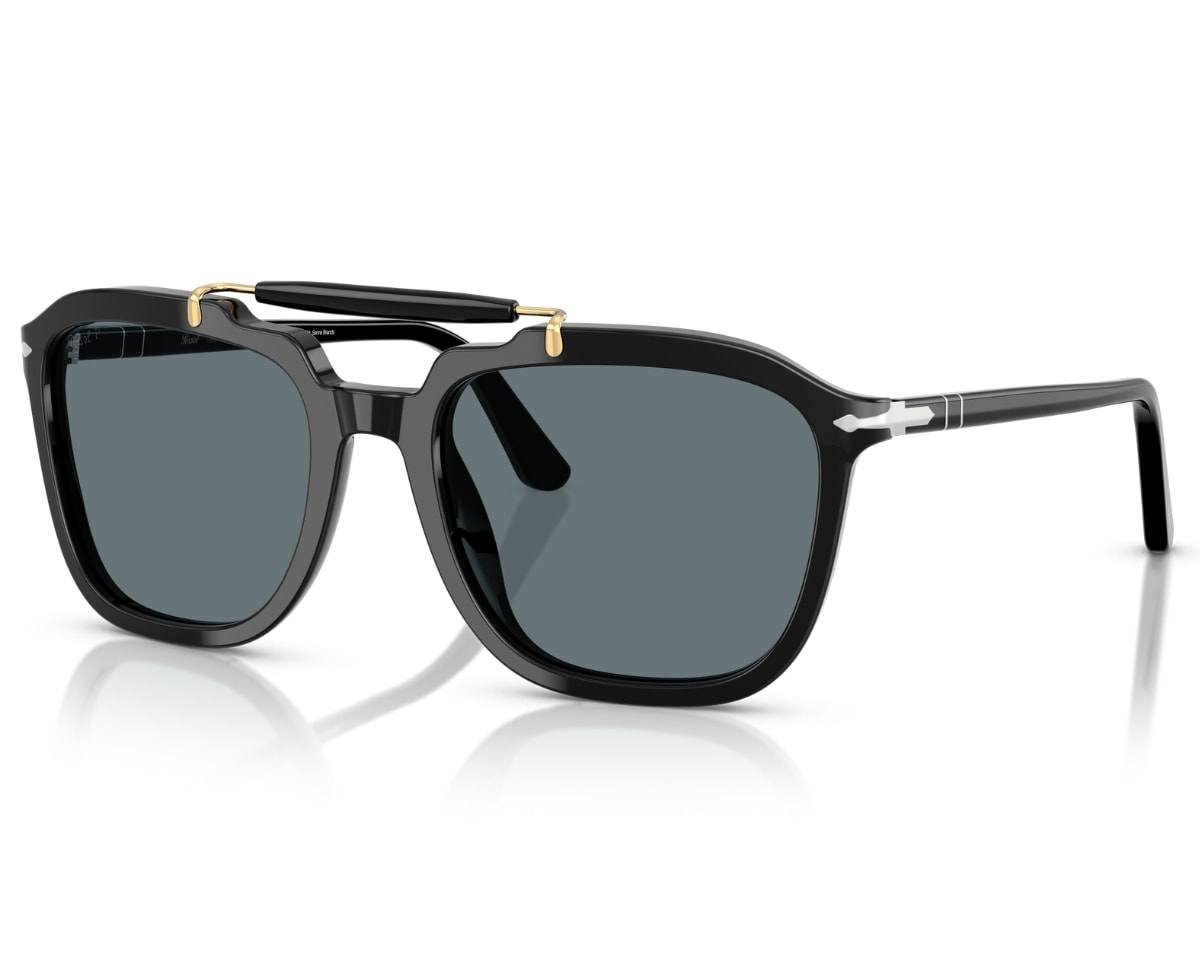 Óculos de Sol Persol Sartoria Preto Polarizado PO0203S 953R-57