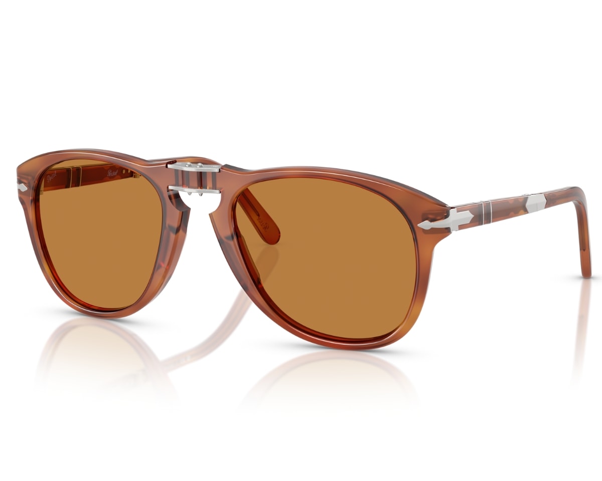 Óculos de Sol Persol Steve Mcqueen Terra di Siena PO0714SM 9673-54