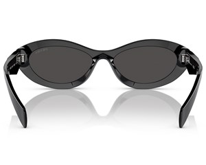 Óculos de Sol Prada Black Dark Gray PR 26ZS 16K08Z 55