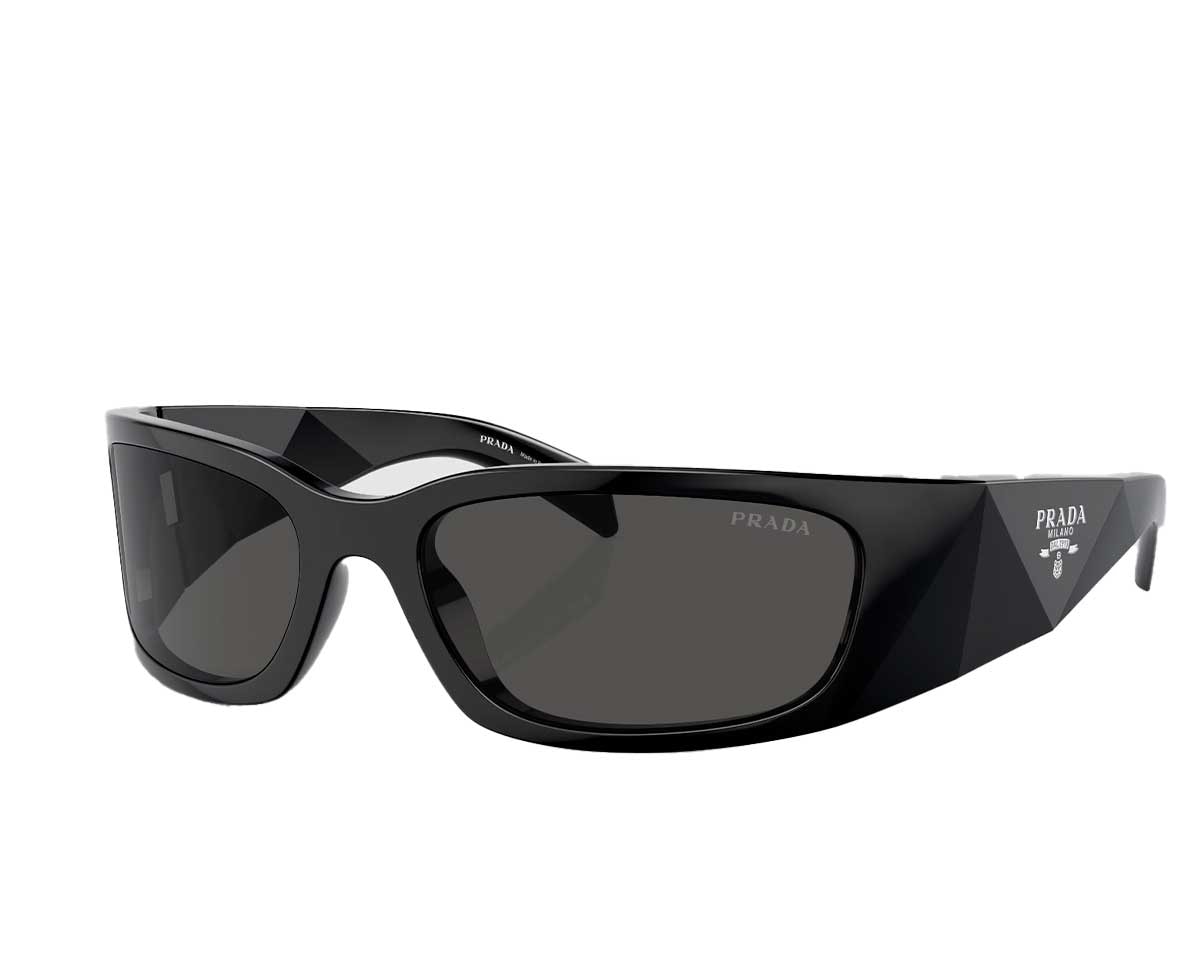 Óculos de Sol Prada Catwalk Black PRA14S 1AB5S0-60 - Officina 7