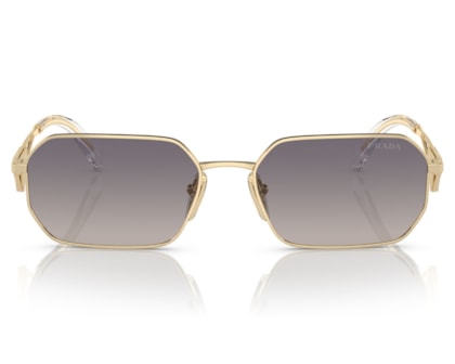 Óculos de Sol Prada Catwalk Dourado PRA51S ZVN30C-58
