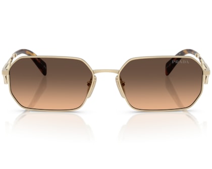 Óculos de Sol Prada Catwalk Dourado PRA51S ZVN50C-58