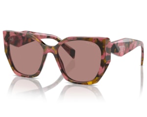 Óculos de Sol Prada Catwalk Tortoise Cognac Begonia PR19ZS 18N10D-55