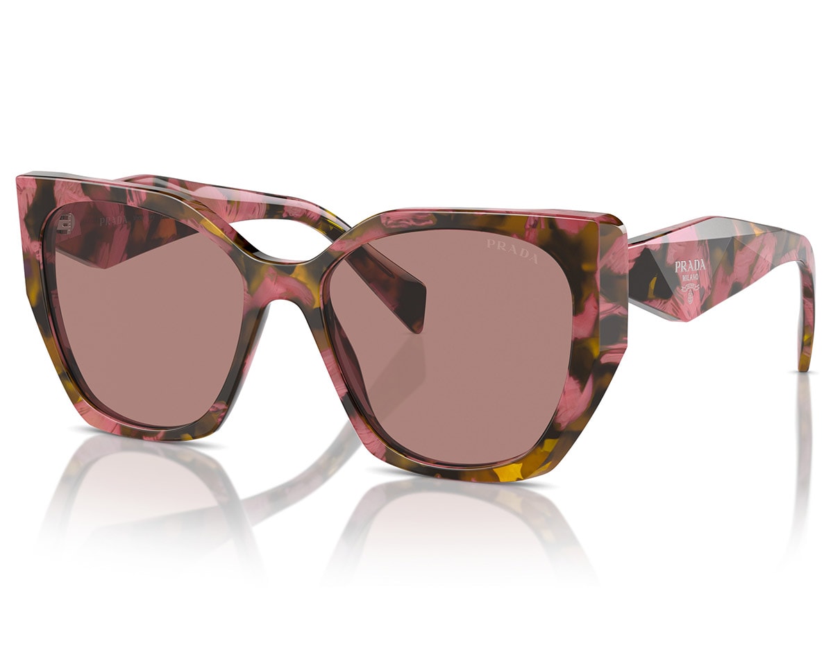 Óculos de Sol Prada Catwalk Tortoise Cognac Begonia PR19ZS 18N10D-55