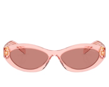 Óculos de Sol Prada Catwalk Transparent Peach PR26ZS 19Q10D-55