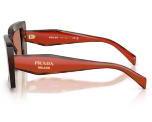 Óculos de Sol Prada Design Marrom Havana PRD01S 01K90Q-52