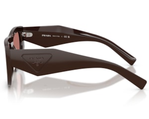 Óculos de Sol Prada Design Marrom PRD04SU 27I80W-53