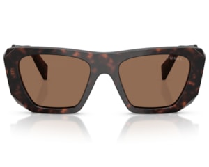 Óculos de Sol Prada Design Marrom Tartaruga PRB18S 17N06B-53