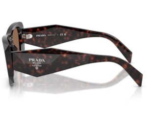 Óculos de Sol Prada Design Marrom Tartaruga PRB18S 17N06B-53