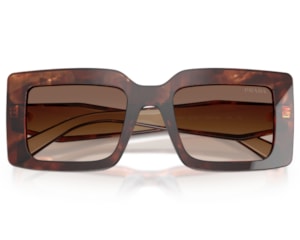 Óculos de Sol Prada Design Marrom Tartaruga PRD01S 00K10S-52